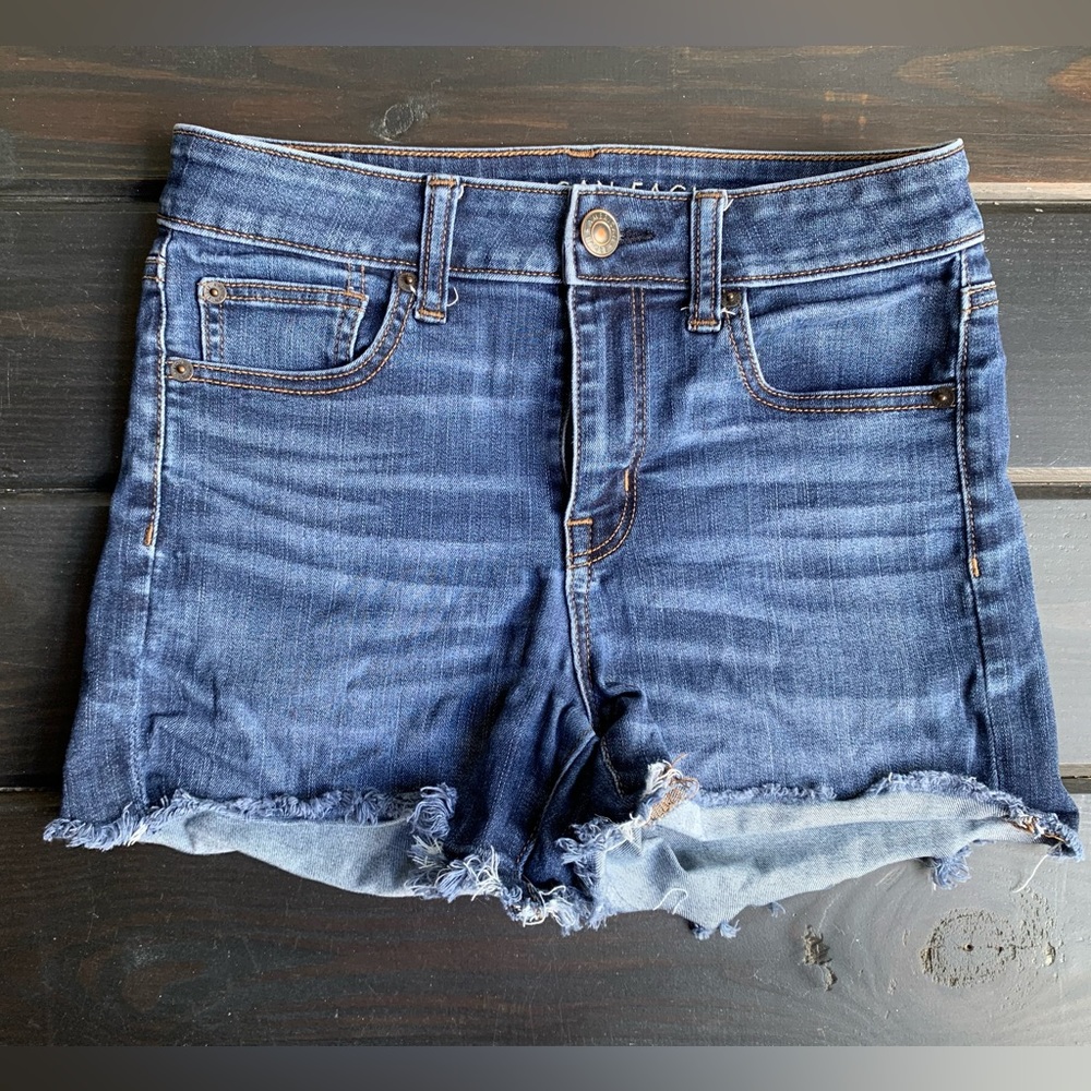 American Eagle High Rise Shortie size 4